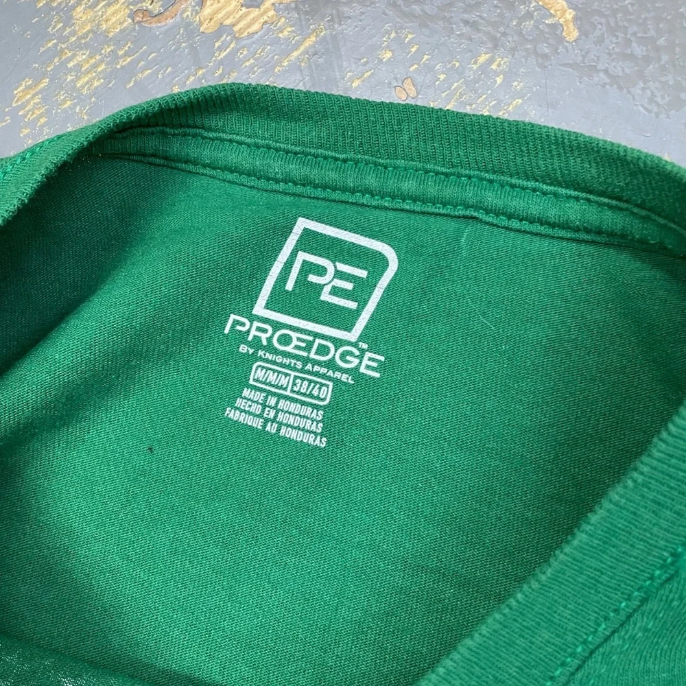 Notre Dame Fighting Irish Vintage NCAA Shirt ND Medium Green Gold Navy - Picture 4 of 7